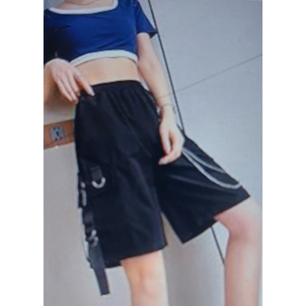 MEINVQIAOTI Shorts Women Vintage Y2k, XL, 30 inch waist, Elastic at the Waist